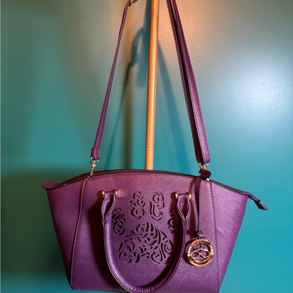 Elegant Purple Handbag